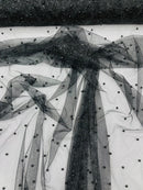 Pearl Glitter Studded Mesh Fabric| New Creations Fabric & Foam Inc. - New Creations Fabric & Foam Inc