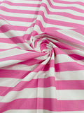Poly Cotton 1" Stripe Print| New Creations Fabric & Foam Inc. - New Creations Fabric & Foam Inc