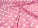 Poly Cotton Polka Dot Print| New Creations Fabric & Foam Inc. - New Creations Fabric & Foam Inc