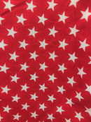 Poly Cotton Star Print| New Creations Fabric & Foam Inc. - New Creations Fabric & Foam Inc