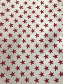 Poly Cotton Star Print| New Creations Fabric & Foam Inc. - New Creations Fabric & Foam Inc