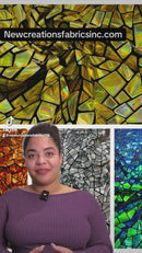 BROKEN GLASS SEQUIN VELVET FABRIC (By The Yard)