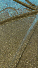 GLITTER METALLIC LAME KNITTED (by the yard)