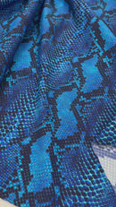 PYTHON SNAKE DIGITAL PRINT ON A SPANDEX FABRIC (By The Yard)