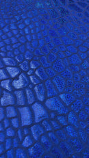 Dragon Skin Foil Stretch Velvet 58" Wide| New Creation Fabric & Foam Inc.