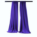 Backdrop Drape Curtain 5 Feet Wide x 20 Feet High, Polyester Poplin SEAMLESS 1 SETS.