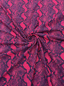 Python Snake Print 58” Wide| New Creations Fabric & Foam Inc. - New Creations Fabric & Foam Inc