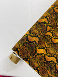 Python Snake Print 58” Wide| New Creations Fabric & Foam Inc. - New Creations Fabric & Foam Inc