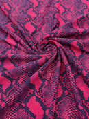Python Snake Print 58” Wide| New Creations Fabric & Foam Inc. - New Creations Fabric & Foam Inc