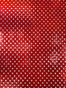 Brocken Glass Star Spandex, by The Yard.