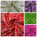 Religious Cross Jacquard Satin 58" Wide| New Creations Fabric & Foam Inc. - New Creations Fabric & Foam Inc