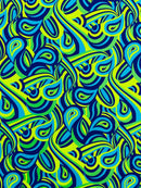 Retro Paisley Spandex Fabric 58" Wide| New Creations Fabric & Foam Inc. - New Creations Fabric & Foam Inc