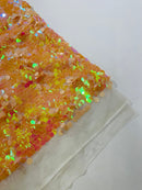 Round Sequin Fabric 54” Wide| New Creations Fabric & Foam Inc. - New Creations Fabric & Foam Inc