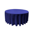 132" Round Polyester Poplin With Seams Tablecloth - Wedding Decoration Tablecloth