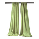 Backdrop Drape Curtain 5 Feet Wide x 10 Feet High, Polyester Poplin SEAMLESS 1 SETS.
