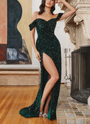 Sequin Stretch Velvet 54" Wide| New Creations Fabric & Foam Inc. - New Creations Fabric & Foam Inc