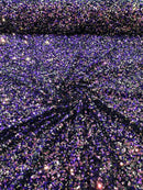 Sequin Velvet Stretch Fabric| New Creations Fabric & Foam Inc. - New Creations Fabric & Foam Inc