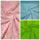 Sequin Velvet Stretch Fabric| New Creations Fabric & Foam Inc. - New Creations Fabric & Foam Inc