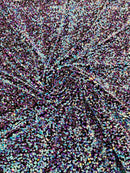 Sequin Velvet Stretch Fabric| New Creations Fabric & Foam Inc. - New Creations Fabric & Foam Inc