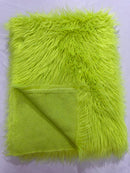 SHAGGY VEGGAN FAUX FUR (by the yard) - New Creations Fabric & Foam Inc