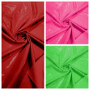 SHINY VINYL SPANDEX GLOSSY FABRIC (by the yard) - New Creations Fabric & Foam Inc