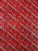 Snake Design Shattered Glass Nylon Spandex Fabric| New Creations Fabric & Foam Inc. - New Creations Fabric & Foam Inc