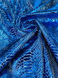 Snake foil stretch Velvet 58" Wide| New Creation Fabric & Foam. - New Creations Fabric & Foam Inc