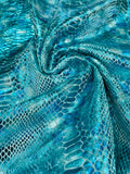 Snake foil stretch Velvet 58" Wide| New Creation Fabric & Foam. - New Creations Fabric & Foam Inc