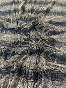 Snake Print Stretch Velvet 58" Wide| New Creations Fabric & Foam Inc. - New Creations Fabric & Foam Inc