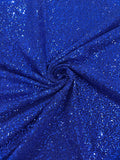 Stretch Metallic Sequin Lurex 58" Wide| New Creations Fabric &amp; Foam Inc - New Creations Fabric & Foam Inc