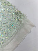 Sword Sequin Fabric 54” Wide| New Creations Fabric & Foam Inc. - New Creations Fabric & Foam Inc
