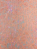 Sword Sequin Fabric 54” Wide| New Creations Fabric & Foam Inc. - New Creations Fabric & Foam Inc