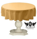TABLECLOTH DULL BRIDAL SATIN (36" Round) - New Creations Fabric & Foam Inc