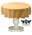 TABLECLOTH DULL BRIDAL SATIN (36" Round) - New Creations Fabric & Foam Inc