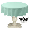 TABLECLOTH DULL BRIDAL SATIN (36" Round) - New Creations Fabric & Foam Inc
