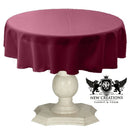 TABLECLOTH DULL BRIDAL SATIN (36" Round) - New Creations Fabric & Foam Inc