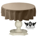 TABLECLOTH DULL BRIDAL SATIN (42" Round) - New Creations Fabric & Foam Inc