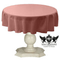 TABLECLOTH DULL BRIDAL SATIN (42" Round) - New Creations Fabric & Foam Inc
