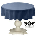 TABLECLOTH DULL BRIDAL SATIN (45" Round) - New Creations Fabric & Foam Inc