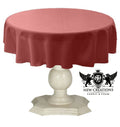 TABLECLOTH DULL BRIDAL SATIN (48" Round) - New Creations Fabric & Foam Inc