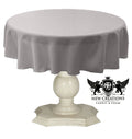 TABLECLOTH DULL BRIDAL SATIN (54" Round) - New Creations Fabric & Foam Inc