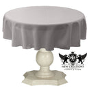 TABLECLOTH DULL BRIDAL SATIN (54" Round) - New Creations Fabric & Foam Inc