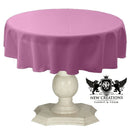 TABLECLOTH DULL BRIDAL SATIN (58" Round) - New Creations Fabric & Foam Inc
