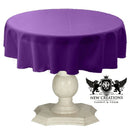 TABLECLOTH DULL BRIDAL SATIN (58" Round) - New Creations Fabric & Foam Inc