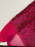 Vegas Beaded Sequin Stretch Mesh Fabric (By The Yard) - New Creations Fabric & Foam Inc