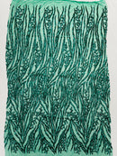 Vine/Root Sequin 4 Way Stretch Fabric 54” Wide| New Creations Fabric & Foam Inc. - New Creations Fabric & Foam Inc