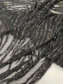 Vine/Root Sequin 4 Way Stretch Fabric 54” Wide| New Creations Fabric & Foam Inc. - New Creations Fabric & Foam Inc