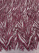 Vine/Root Sequin 4 Way Stretch Fabric 54” Wide| New Creations Fabric & Foam Inc. - New Creations Fabric & Foam Inc