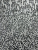 Vine/Root Sequin 4 Way Stretch Fabric 54” Wide| New Creations Fabric & Foam Inc. - New Creations Fabric & Foam Inc