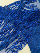 Vine/Root Sequin 4 Way Stretch Fabric 54” Wide| New Creations Fabric & Foam Inc. - New Creations Fabric & Foam Inc